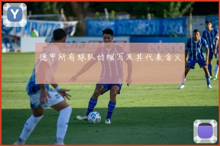 德甲所有球队的缩写及其代表含义