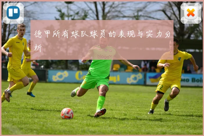 德甲所有球队球员的表现与实力分析